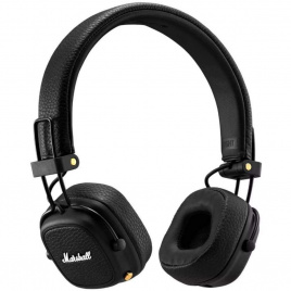 Наушники Marshall bluetooth полноразмерные Major 3 black