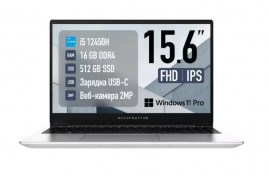 Machcreator Genesis N15 15,6" FHD  i5-12450H/16Gb/512Gb/Win11 Pro