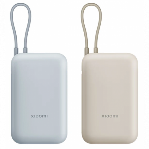 Портативный аккумулятор Xiaomi Mi Power Bank With Cable USB-C 10000mAh Pocket Version P15ZM Blue фото 5