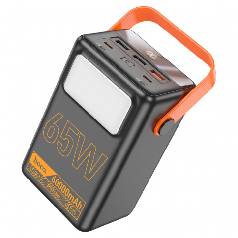 Power Bank Hoco J110A Powerful PD65W power bank(60000mAh) black фото 1