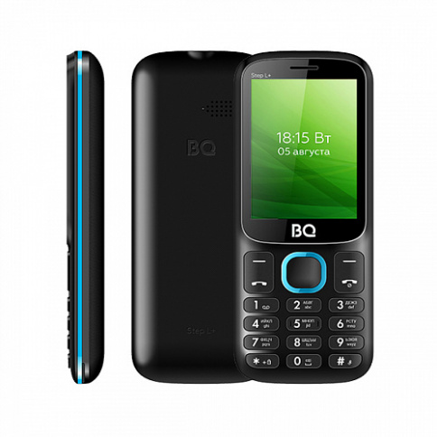 BQ BQ-2440 Step L+ (Black-Blue) фото 1