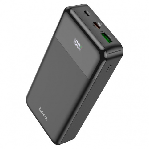 Power Bank Hoco J102A Cool figure PD20W+QC3.0 power bank(20000mAh) black фото 1