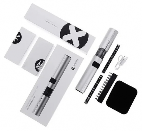Электрическая отвертка Xiaomi Wowstick SD 36 in 1 Screwdriver Set Silver фото 6