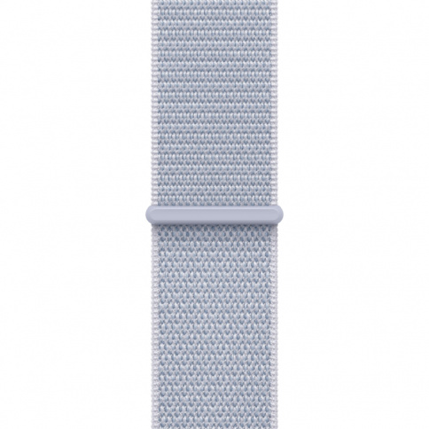 Apple Watch SE 2024 GPS 44mm Silver Aluminium Case with Cloud Blue Loop Band MXET3 фото 3