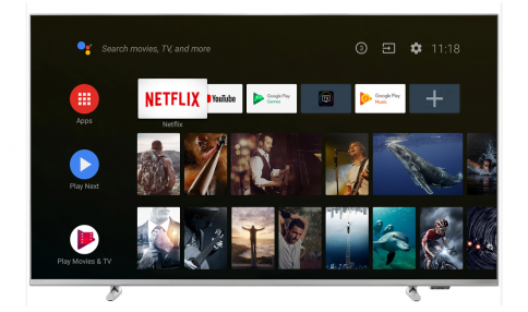 Телевизор Philips 50PUS8057/60 серебристый фото 1