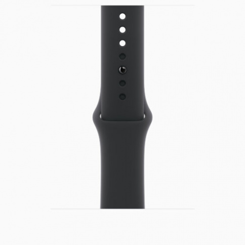 Apple Watch Series 10 GPS 42mm Silver Aluminum Case with Black Sport Band - M/L фото 3