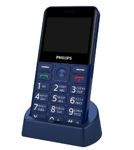 Philips Xenium E207 (Blue) фото 1