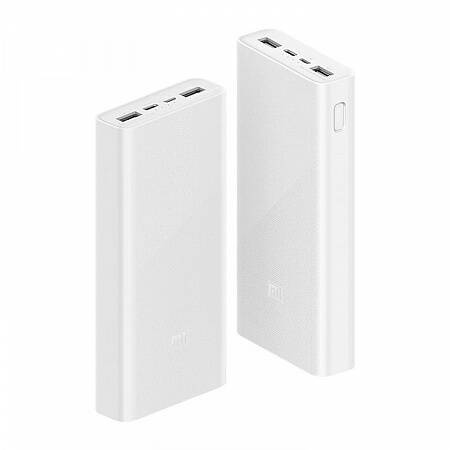 Xiaomi Powerbank 3 20000Mah USB-C Two-Way Fast Charge  PLM18ZM white фото 5