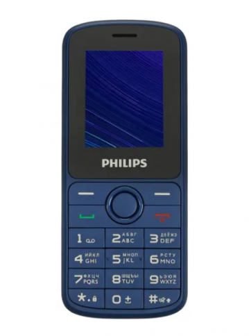Philips Xenium E2101 (Blue) фото 1