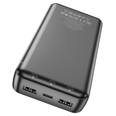 Power Bank Hoco J100A High-ranking power bank(20000mAh) black фото 3