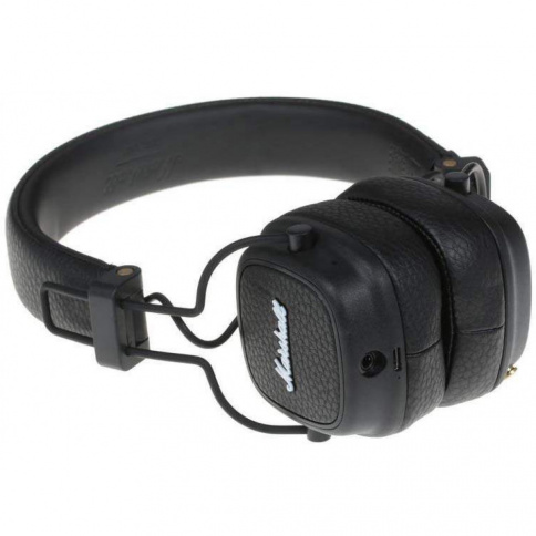 Наушники Marshall bluetooth полноразмерные Major 3 black фото 3