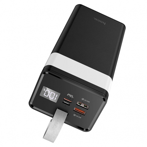 Power Bank Hoco J86 Powermaster 22.5W fully compatible power bank(40000mAh) black фото 2