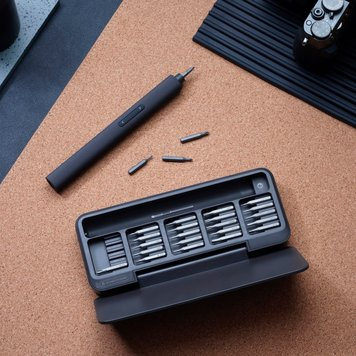 Отвертка электрическая с битами Xiaomi HOTO Еlесtrіс Ѕсrеwdrіvеr Ѕеt 25 іn 1 QWLSD010 Black фото 2